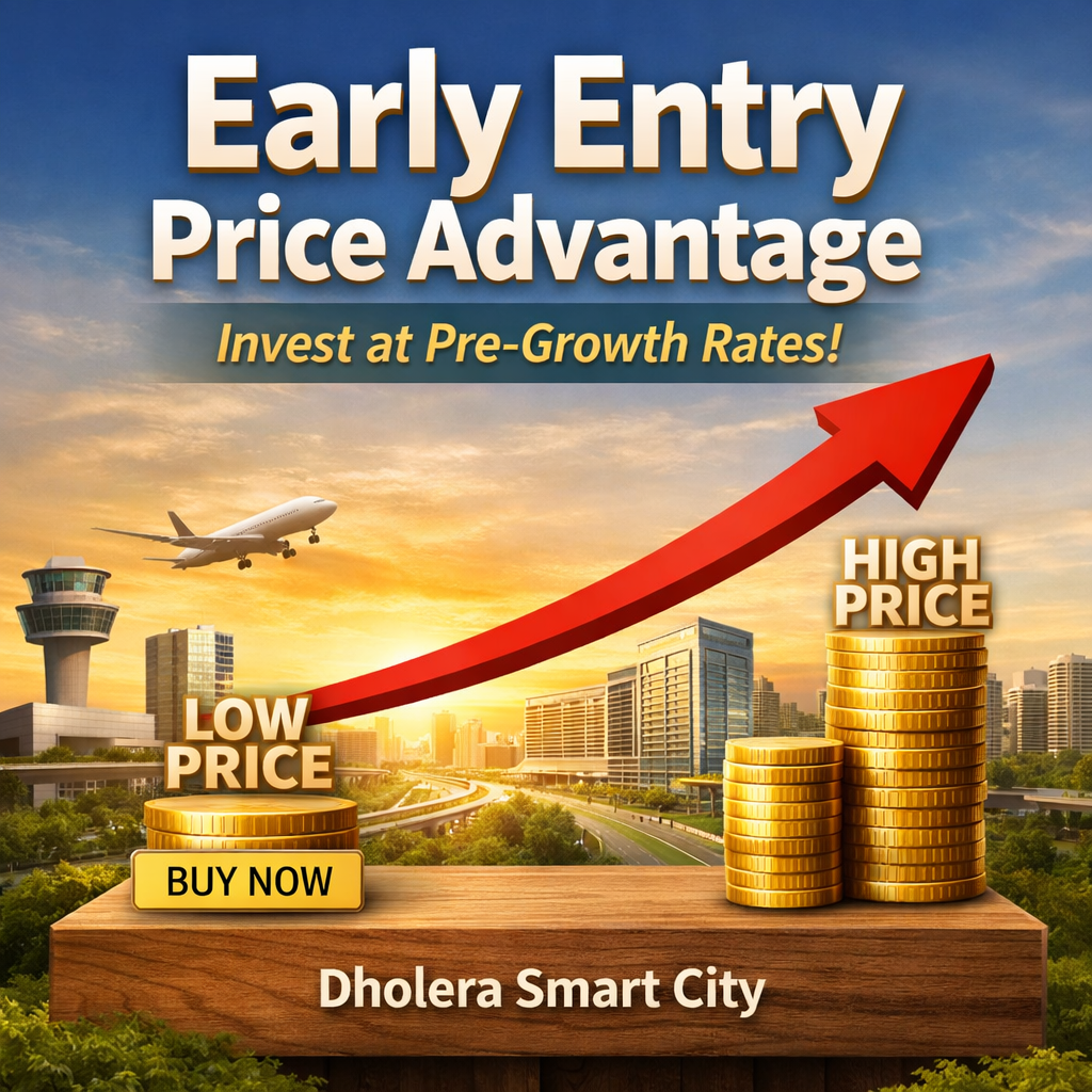 dholera early entry price advantage​